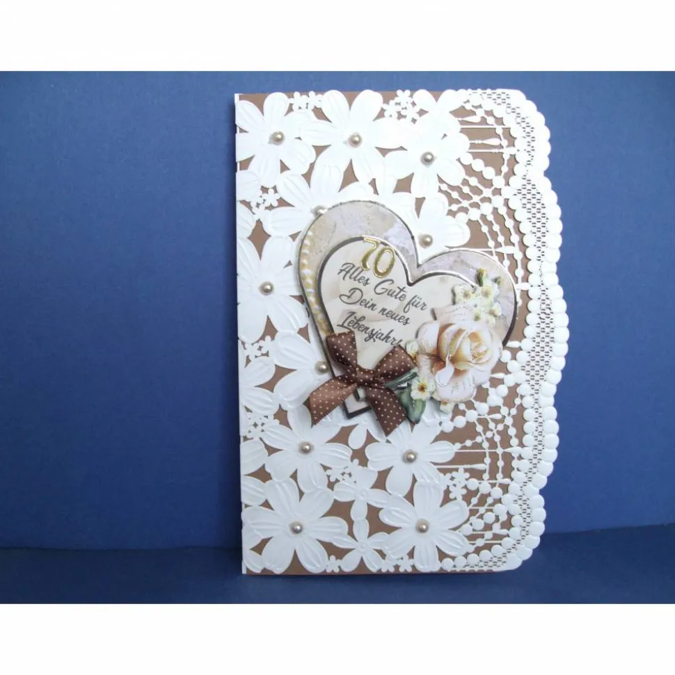 Geburtstagskarte zum 70 ten