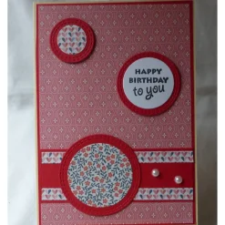 Geburtstagskarte,Glückwunschkarte mit Herz