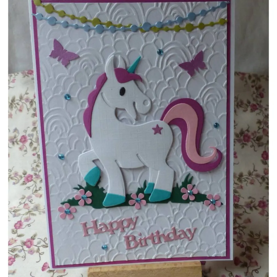 Geburtstagskarte,Kinderkarte,Einhorn