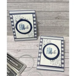 Geburtstagskarten „Für Dich“ Grußkarten Glückwunschkarten Geburtstag Männerkarten Männer blau Handmade Stampin‘ Up!