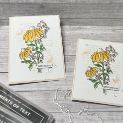 Geburtstagskarten „Happy Birthday“ Blumen Glückwunschkarten Grußkarten Karten Geburtstag Handmade Stampin‘ Up!