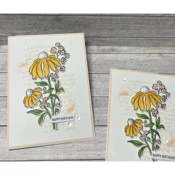 Geburtstagskarten „Happy Birthday“ Blumen Glückwunschkarten Grußkarten Karten Geburtstag Handmade Stampin‘ Up!