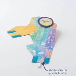 Geburtstagskrone mit Zahlen, Kindergeburtstag Krone, verstellbare Stoffkrone, Superkind Motiv Krone