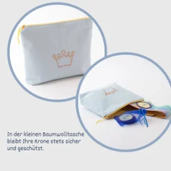 Geburtstagskrone mit Zahlen, Kindergeburtstag Krone, verstellbare Stoffkrone, Superkind Motiv Krone