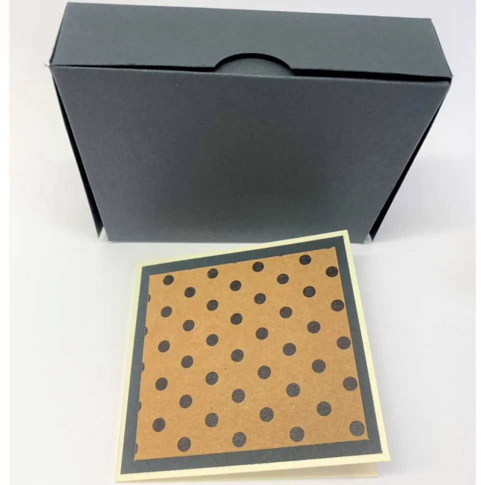 Geburtstagskuchen Bausatz – Handgemachte Geschenkverpackung 12x10x3 cm aus Tonkarton