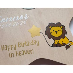 Geburtstagslicht/ Sternengeburtstag Löwe | Sternenkind