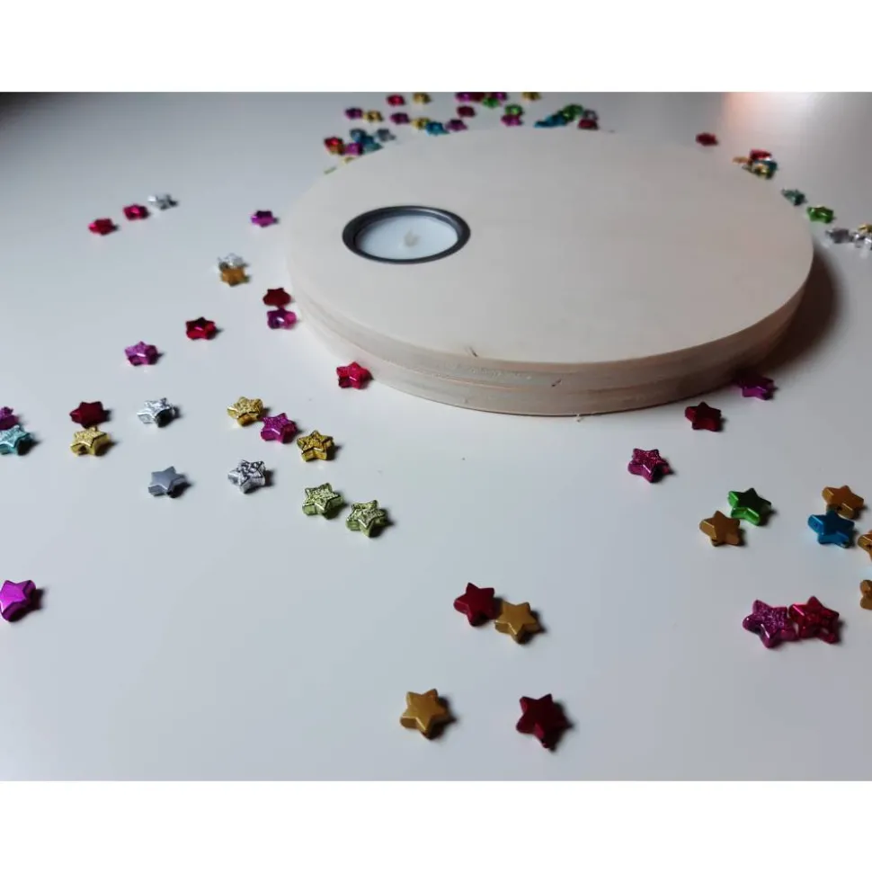 Geburtstagslicht/ Sternengeburtstag rund | Sternenkind