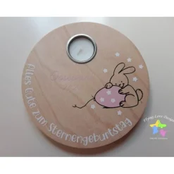 Geburtstagslicht/ Sternengeburtstag Hase | Sternenkind