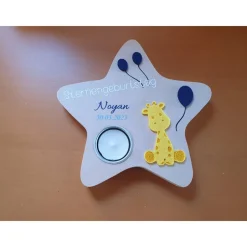 Geburtstagslicht/ Sternengeburtstag Giraffe | Sternenkind