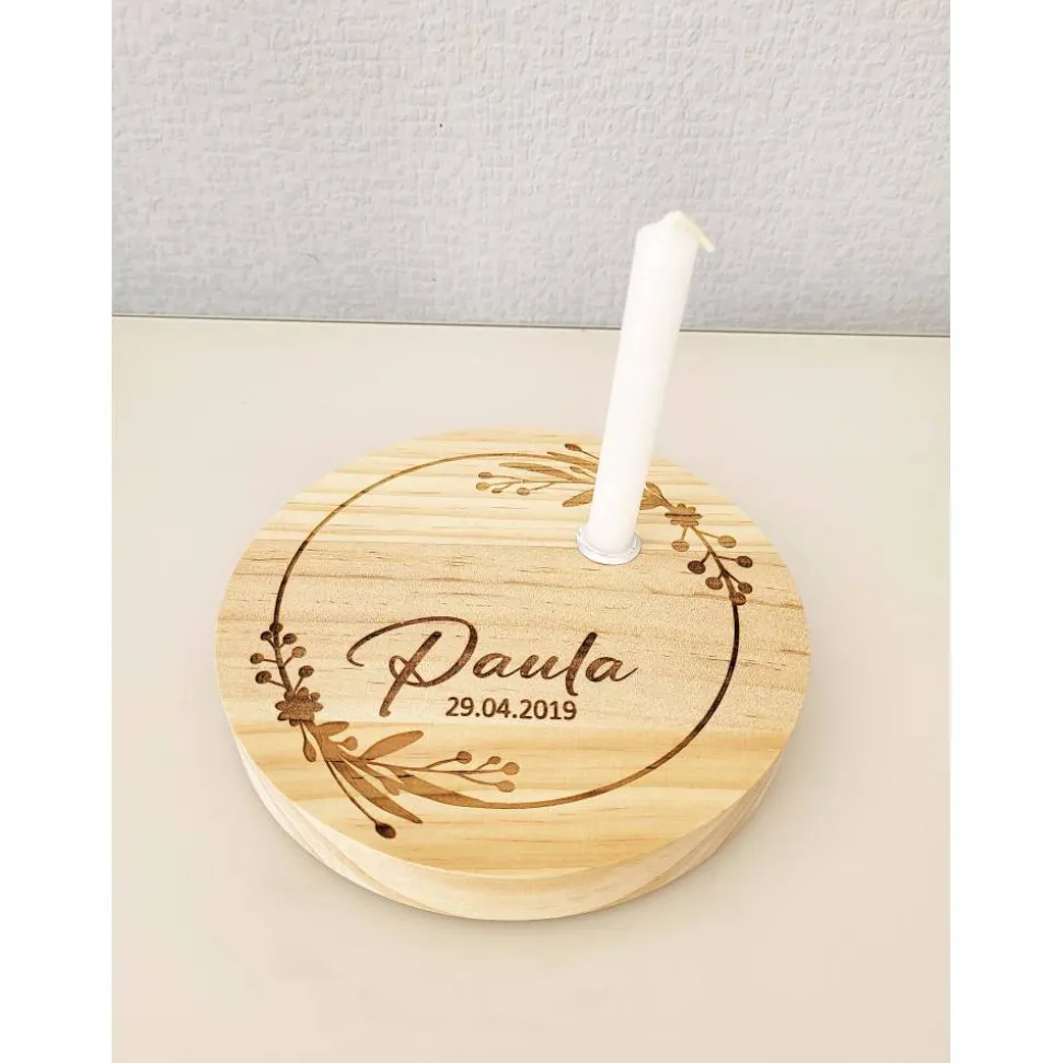 Geburtstagsteller Geburtstagskranz Geburtstagsscheibe Kerzenteller