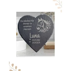 Gedenken, Grabschmuck  Pferd