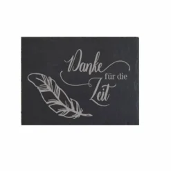 Gedenkplatte für Grab | Steinplatte mit Gravur | Stein für Grabschmuck | Grabdekoration aus Naturstein