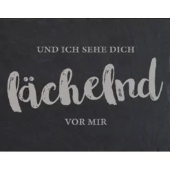 Gedenkplatte für Grab | Steinplatte mit Gravur | Stein für Grabschmuck | Grabdekoration aus Naturstein