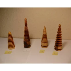 gedrechselter Holzbaum Holzbäumchen Baum Deko Weihnachtsdeko