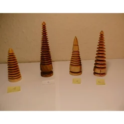 gedrechselter Holzbaum Holzbäumchen Baum Deko Weihnachtsdeko