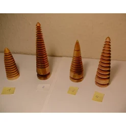 gedrechselter Holzbaum Holzbäumchen Baum Deko Weihnachtsdeko