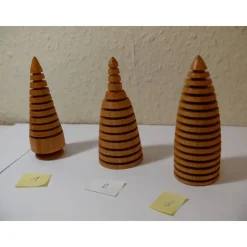 gedrechselter Holzbaum Holzbäumchen Baum Deko Weihnachtsdeko