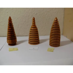 gedrechselter Holzbaum Holzbäumchen Baum Deko Weihnachtsdeko