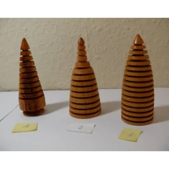 gedrechselter Holzbaum Holzbäumchen Baum Deko Weihnachtsdeko