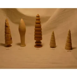 gedrechselter Holzbaum Holzbäumchen Baum Deko Weihnachtsdeko