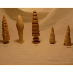 gedrechselter Holzbaum Holzbäumchen Baum Deko Weihnachtsdeko