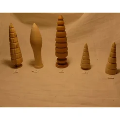 gedrechselter Holzbaum Holzbäumchen Baum Deko Weihnachtsdeko