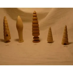 gedrechselter Holzbaum Holzbäumchen Baum Deko Weihnachtsdeko