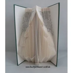 gefaltetes Buch "Weihnachtsbaum / Christbaum / Tannenbaum" als Geschenk oder Dekoration, für Weihnachten / Advent