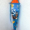 gefilzte Schultüte mit Piratenschiff und Seeräuber