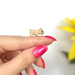 Gehäkelte Französische Miniatur Bulldoge - Perfektes Geschenk für Hundebesitzer und Hundeliebhaber