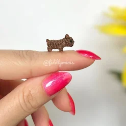 Gehäkelte Französische Miniatur Bulldoge - Perfektes Geschenk für Hundebesitzer und Hundeliebhaber