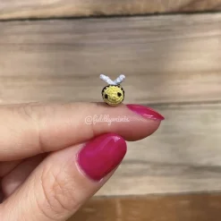 Gehäkelte Mini Biene (microcrochet)