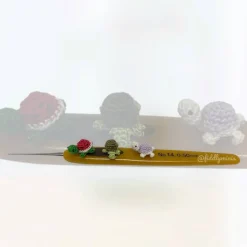 Gehäkelte Mini Schildkröte (microcrochet)