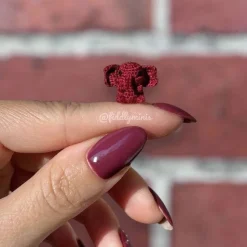 Gehäkelter Baby-Elefant (microcrochet)