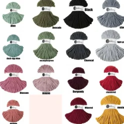 Gehäkelter Korb aus Bobbiny Garn – dekorativer Aufbewahrungskorb,Osterkorb mit Holzboden