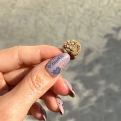 Gehäkelter Mini Bierkrug/Brezel (microcrochet)