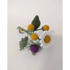 gehäkelter Mini Blumenstrauß | kleines Dankeschön | Bürodeko | kleines Geburtstagsgeschenk