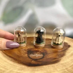 Gehäkelter Mini Labrador (microcrochet)