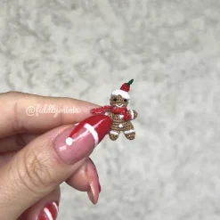 Gehäkelter Mini Lebkuchenmann (microcrochet)