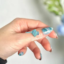 Gehäkelter Mini Rochen (microcrochet)