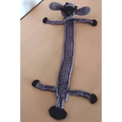 Gehäkeltes Lesezeichen Esel gehäkelt 28 cm lang