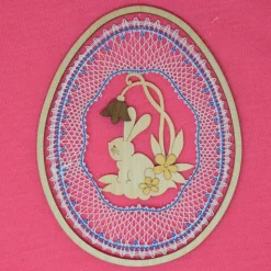 geklöppeltes Fensterbild „Osterhimmel"