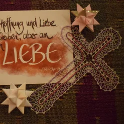 geklöppeltes Kreuz ,,Vertrauen"