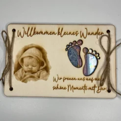 Gelaserte Geldgeschenkkarte 