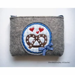 Geldbörse Portmonnaie gefilzt