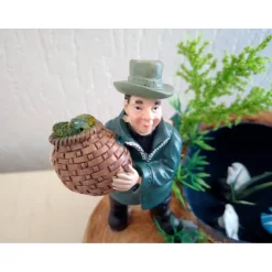 Geldgeschenk - Angler Angeln Angeltörn Fischen - Geburtstag - dekoriert auf einer Kokosnussschale