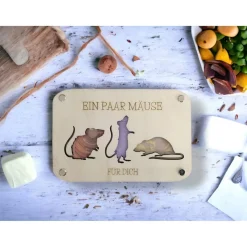 Geldgeschenk - Ein paar Mäuse / Geburtstag / Geld schenken / Geschenkverpackung / Geschenkidee / Verpackung für Geld / G