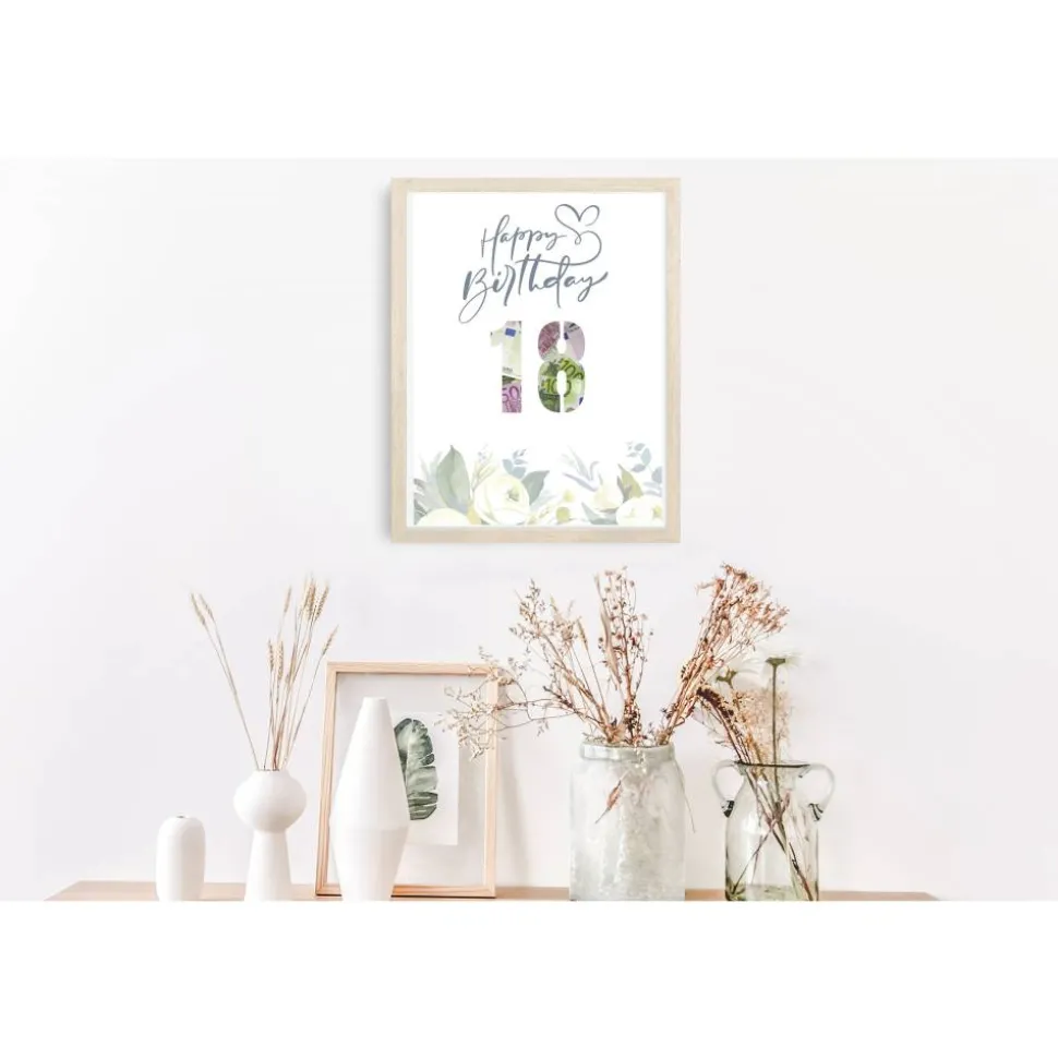 Geldgeschenk 18. Geburtstag | persönliches Geburtstagsgeschenk Tochter Sohn | PDF Datei | Sofortdownload | Originelles G