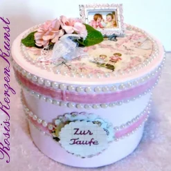 Geldgeschenk * Geschenkbox * Geschenkverpackung * Taufgeschenk * Taufe * Geburt * Babyparty * 1. Geburtstag *