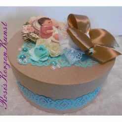 Geldgeschenk * Geschenkbox * Geschenkverpackung  zur Taufe * Taufgeschenk * Geburt * Babyparty * 1. Geburtstag *